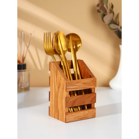 ADELICA tablet stand, 9 × 8 × 14 cm, oak-1