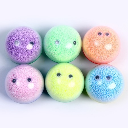 Ball plasticine 6 colors, in capsules, 50 ml-4