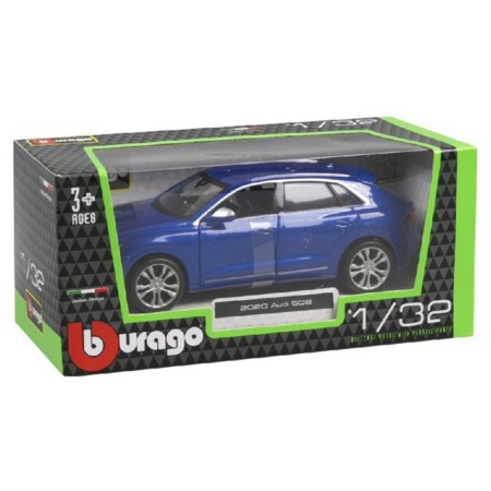 BBURAGO AUDI SQ8 2020, DIE-CAST, 1:32, Blue color-5