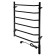 Electric towel Zein PE-05 "Victoria", 500x800 mm, 6 shift, dimmer, black