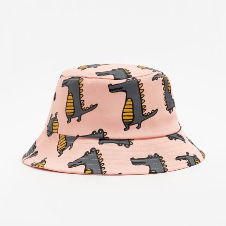 Panama Children's Minaku "Crocodiles", pink color, rr 52-54-4
