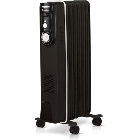 Heater Ballu Modern Boh/MD-07BBN, Oil, 1500 W, 7 sections, 20 m², black