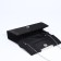 Clutch on magnet, long chain, black color