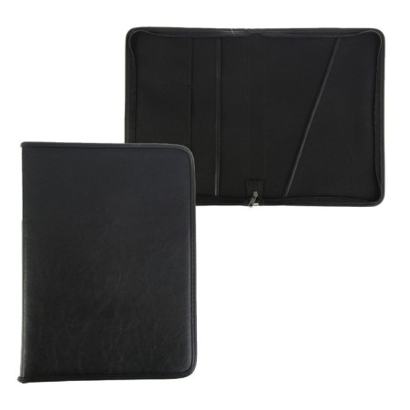 Business folder, artificial leather, 375 x 260 x 40 mm, Light Black 6l33-1