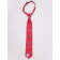 Tie for boys ise, red color