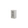 Larisa hinged cabinet 400x300x720 with white window/latte
