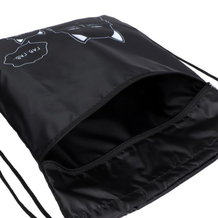 A bag for shoes with a pocket of 420 x 340 mm, calligrata MSO-7C, (soft polyester, density 210D), Cats)-2