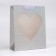 Package Hologography with the window "Heart", "Silver", M 32 × 25.5 × 11 cm set 1 pc.