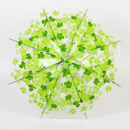 Children's umbrella "leaflets", semi -automatic, r = 45.5 cm, color mix-7