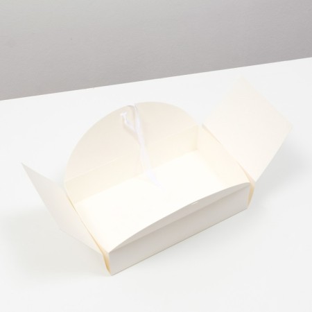 White folding box, 28 x 17 x 7 cm-2