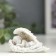 Polystone souvenir "Snowty Angel Having covered with wings" MIX 3.4x5x2 cm