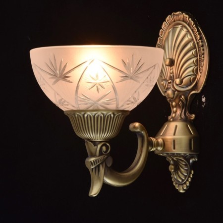 Bra "Aphrodite", 1x60W E27, antique bronze 23x25x16 cm-1
