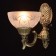 Bra "Aphrodite", 1x60W E27, antique bronze 23x25x16 cm