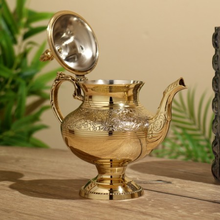 Teapot 21x12x23 cm, brass-3