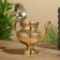 Teapot 21x12x23 cm, brass