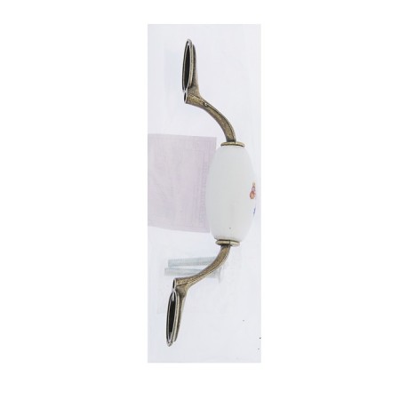 The handle of the tundra bracket Ceramics 013 Light, 76 mm, ceramic, bronze color-3