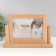 Photo frame in 2 photos 10x15 cm "Twist bilateral" beige 22x4.5x15 cm