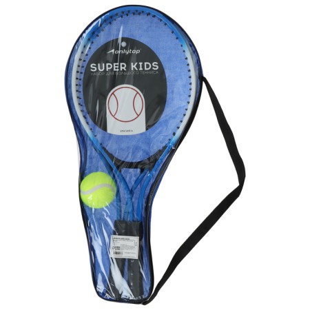 Big tennis missiles, children's, with a ball, set 2 pcs., Blue color-1