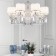 Suspended chandelier with lampshades Zaffiro, 40W, E14, 75x75 cm