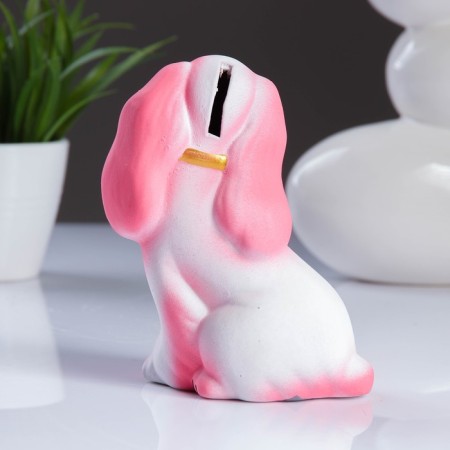 Poodle "Poodle" Pink, 11x7x14cm-4