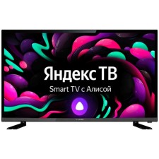 Телевизор Yuno ULX-32TCS226, 32", 1366x768,DVB-T2/C/S2, HDMI 3, USB 2, SmartTV, чёрный