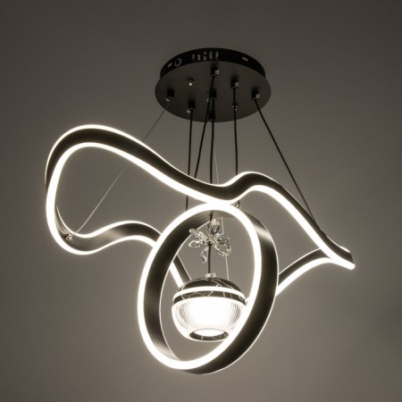Lamp with DDD "Viva" LED 180W 3000-6000K Black 63x29x15-115 cm-3