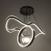Lamp with DDD "Viva" LED 180W 3000-6000K Black 63x29x15-115 cm