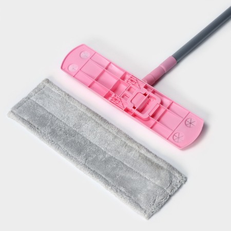 Paul washing mop with a telescopic pen Raccoon, 40 × 14 × 90 (120) cm, microfiber-5