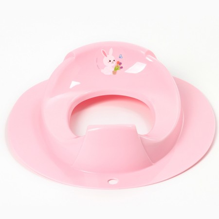 Laying on the toilet children's "Bunny", pink color, C817ROZ