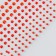 Sticker of rhinestones plastic "Pearls of different sizes" MIX 19x9 cm