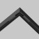 Flexible angular power connector 15 cm, exile, black