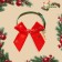 Collar + bow + New Year suspension "Balls", 30 x 1 cm, kapron, green