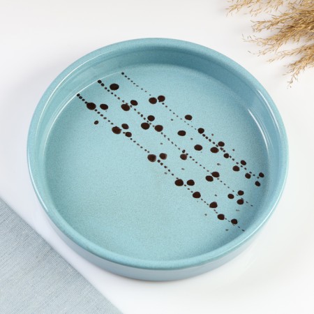 Charisma dish 0.5l / 20x3.5cm, blues-3