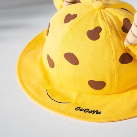 Panama for the girl "Layer" minku yellow color, rn 50-1