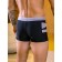 Male bathing panties, size 50, black color, gray color