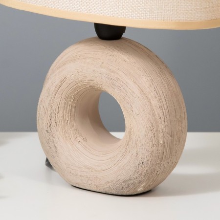 Board Lamp "Edel" E14 40w beige 12.5x20x29 cm Risalux-4