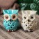 Aroma lamp "Eagle owl" mix 8x6x6 cm