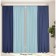 Set of curtains "Canvas", size 200x270 cm, 2 pcs, blue, blue color