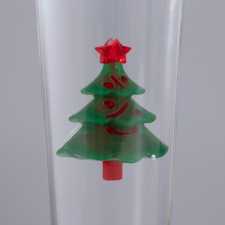 Lava lamp "Christmas tree" LED 3HAAA, USB green 6.5x6.5x23.7cm-5