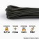 Paracord 275 "Master K." nylon, olive, d - 2.2 mm, 10 m