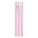 A set of ballpoint pens UNI JetStream SX-101-07FL, 0.7 mm, blue rod, pink case, 3 pieces