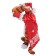 Soft toy "Tiger I fulfill desires", 30 cm, red