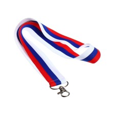 Baiga tape width -24mm, length -80cm with carbine, tricolor, calligrata