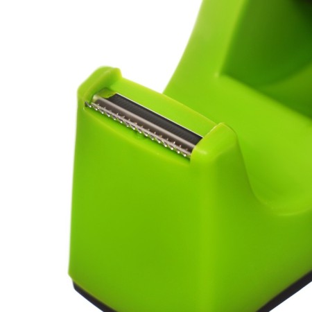 Brauberg adhesive tape is a deserted, weighted, medium, core diameter 25 mm, light green-10