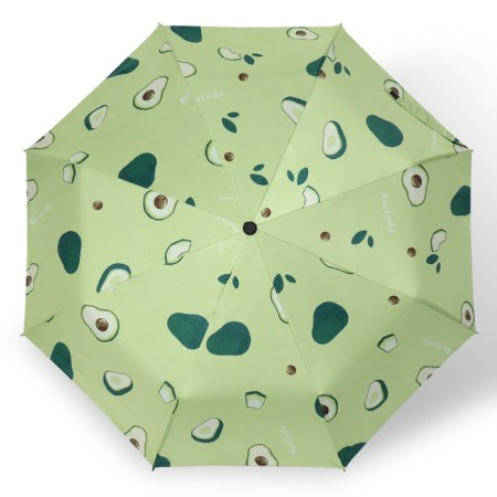 Automatic umbrella "Summer Fruit", windproof, 3 additions, 8 spokes, r = 48 cm, color mix-8