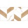 Tiles Facing Geometry Marmaris GT White, GT128VG 50x25