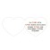 Valentine postcard "February 14", reason for happiness, 7 x 6 cm