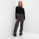 Women's Longsliva Minaku: Basic Line Black Color, size 50-52