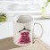 Homeleon mug Ceramic share “Forget all the rules”, 350 ml, white color