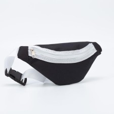 Board children's belt on a zipper, black color